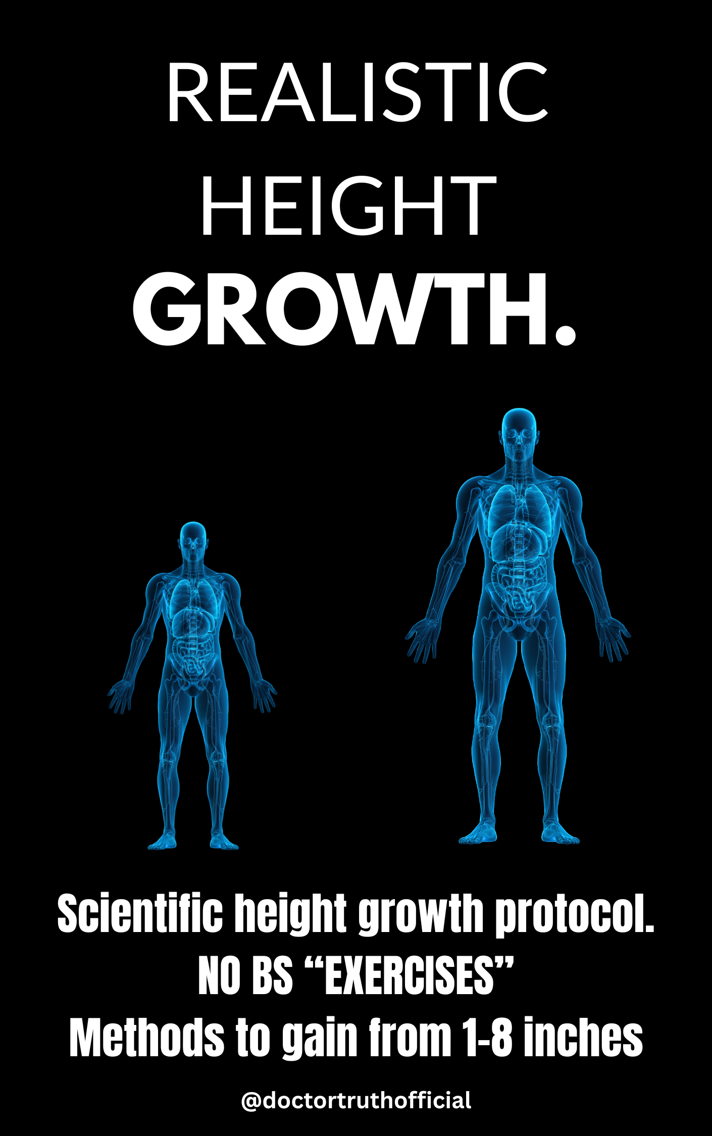 REALISTIC HEIGHT GROWTH PROTOCOL by DoctorTruth