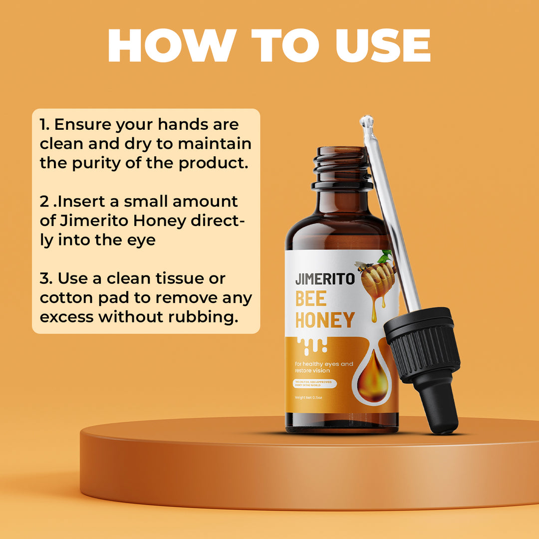 Jimerito Honey Dr.Sebi Approved Eye Honey