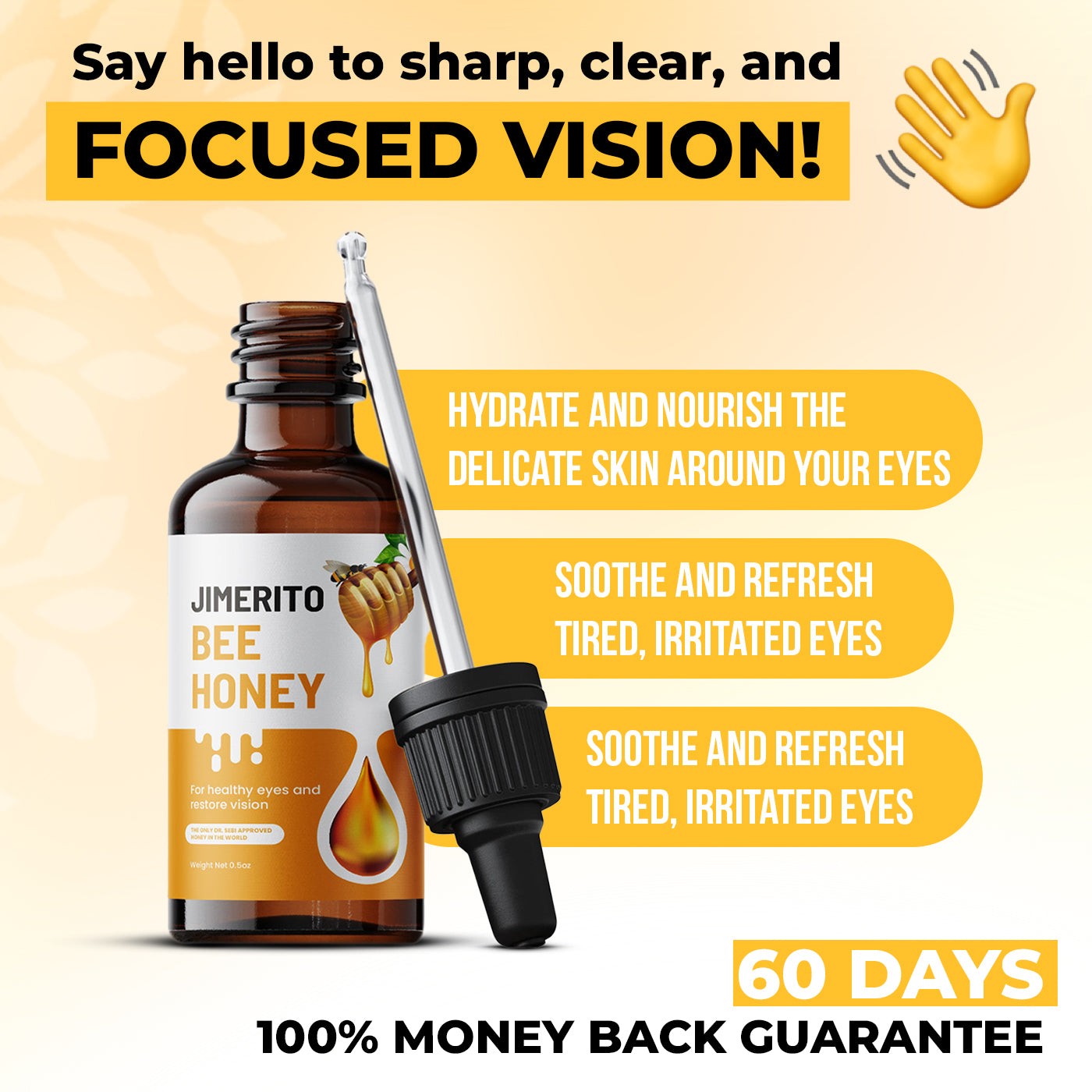 Jimerito Honey (Dr.Sebi Approved Eye Honey)