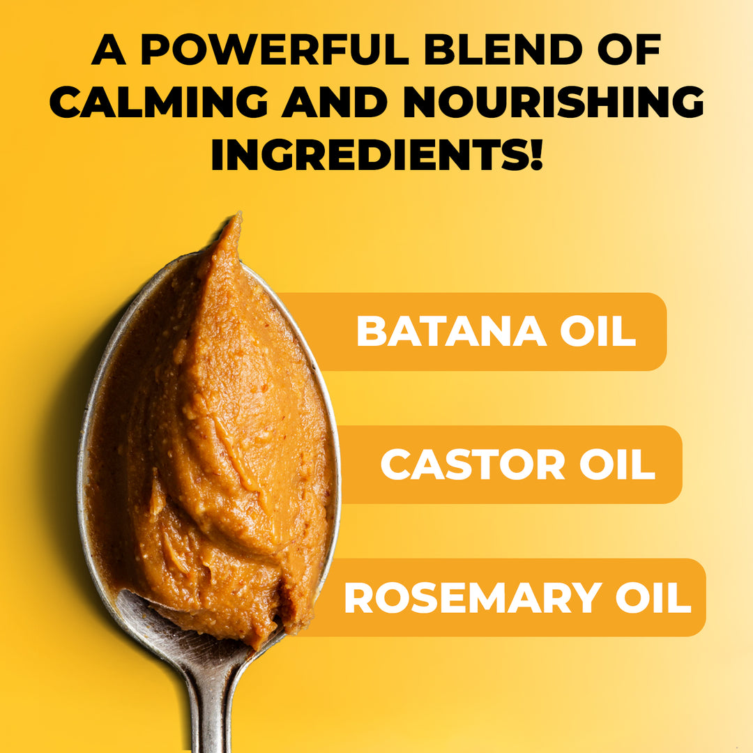 NoBald 3-in-1 Hair Growth Oil (Batana, Castor &amp; Rosemary)