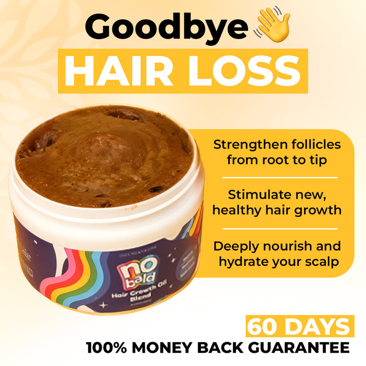 NoBald 3-in-1 Hair Growth Oil (Batana, Castor &amp; Rosemary)
